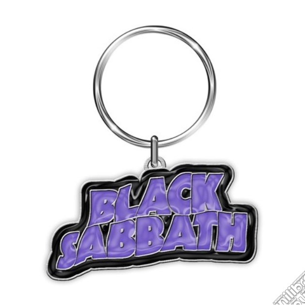 Black Sabbath: Logo (Portachiavi Gomma) gioco di Rock Off