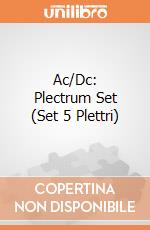 Ac/Dc: Plectrum Set (Set 5 Plettri) giochi