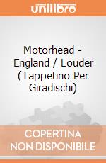 Motorhead - England / Louder (Tappetino Per Giradischi) giochi