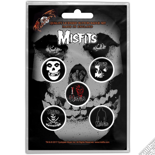 Misfits - Skull (Badge Pack) gioco