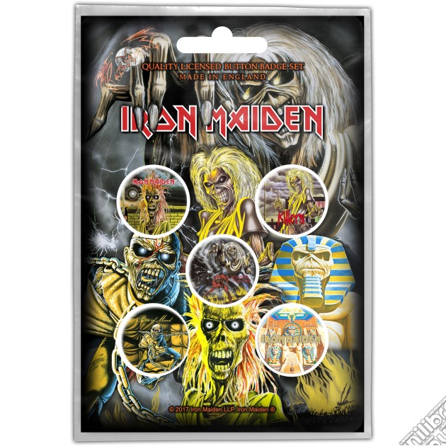 Iron Maiden: Early Albums Button (Badge Pack) gioco