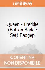 Queen - Freddie (Button Badge Set) Badgep giochi