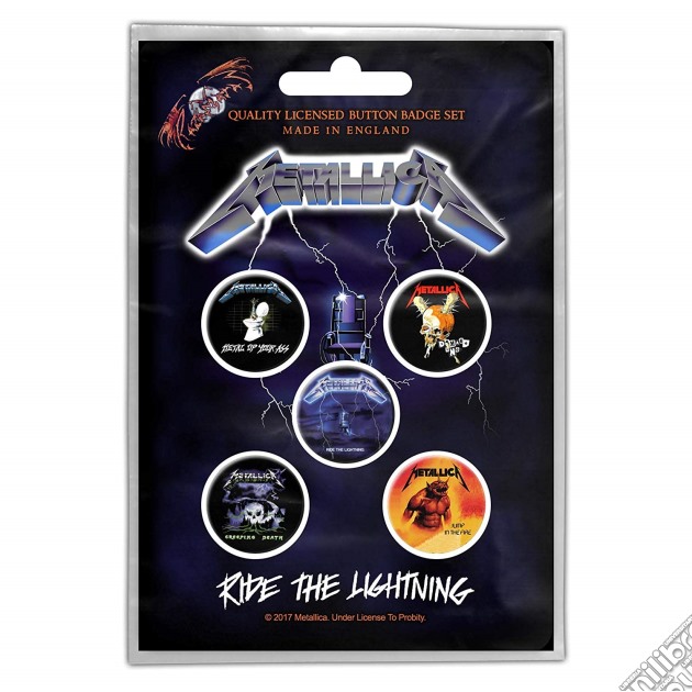 Metallica: Ride The Lightning (Badge Pack) gioco