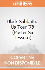 Black Sabbath: Us Tour '78 (Poster Su Tessuto) giochi