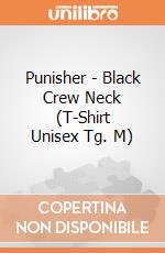 Punisher - Black Crew Neck (T-Shirt Unisex Tg. M) gioco