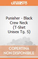 Punisher - Black Crew Neck (T-Shirt Unisex Tg. S) gioco