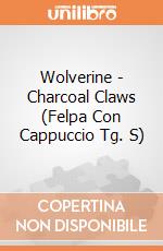 Wolverine - Charcoal Claws (Felpa Con Cappuccio Tg. S) gioco