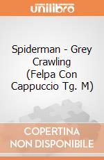 Spiderman - Grey Crawling (Felpa Con Cappuccio Tg. M) gioco