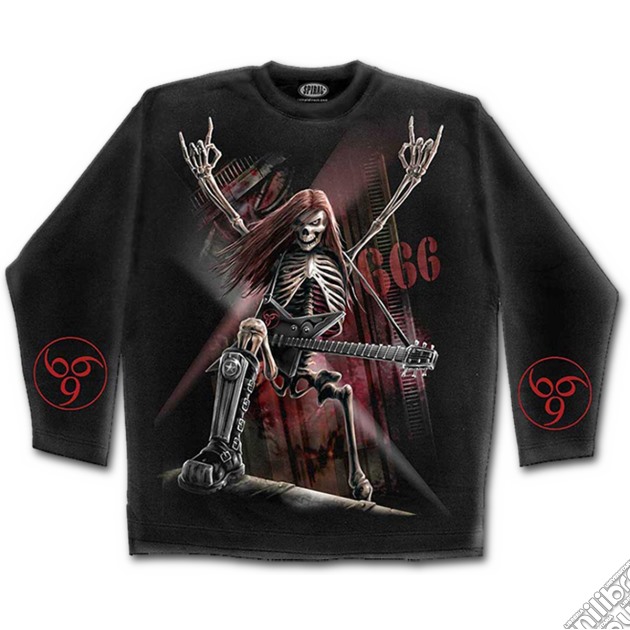 Metalhead - Longsleeve T-shirt Black (tg. Xl) gioco di Spiral Direct