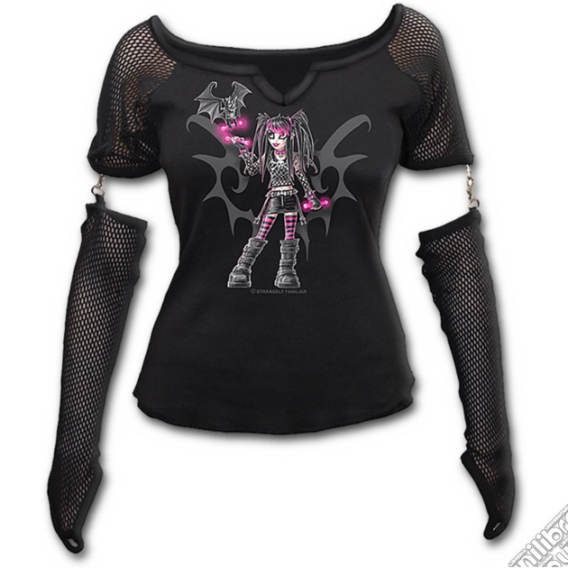 Magenta & Jinx - Mesh Glove Long Sleeve Top (tg. S) gioco di Spiral Direct