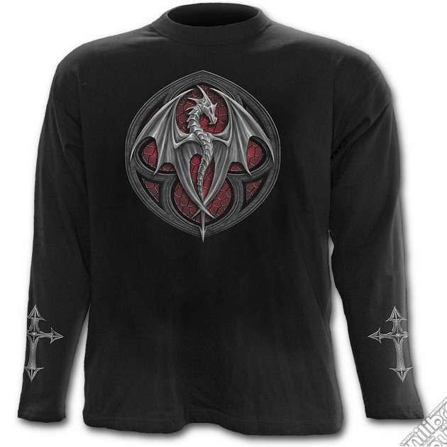 Altar Drake - Longsleeve T-shirt Black (tg. L) gioco di Spiral Direct