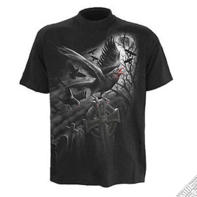 Night Of The Crow - T-shirt Black (tg. Xxl) gioco di Spiral Direct