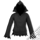 Gothic Elegance - Zig Zag Hem Full Zip Hoody Black (tg. S) giochi