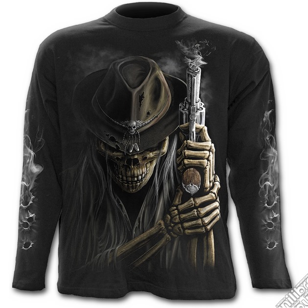 Smoking Gun - Longsleeve T-shirt Black (tg. L) gioco di Spiral Direct