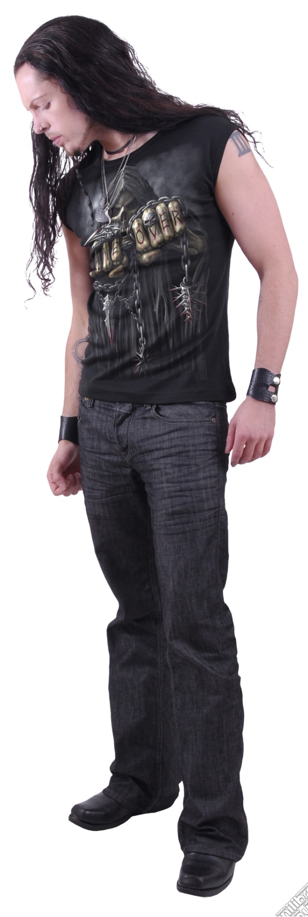 Game Over - Sleeveless T-shirt Black (tg. L) gioco di Spiral Direct