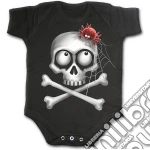 Squatter - Skullz - Baby Sleepsuit Black (tg. M)