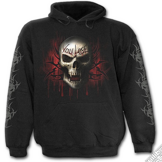 Game Over - Kids Hoody Black (tg. M) gioco di Spiral Direct