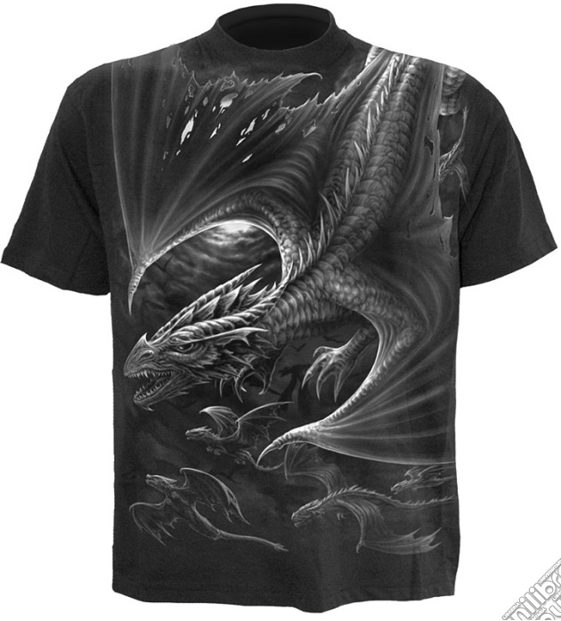 Gathering Storm - Allover T-shirt Black (tg. M) gioco di Spiral Direct