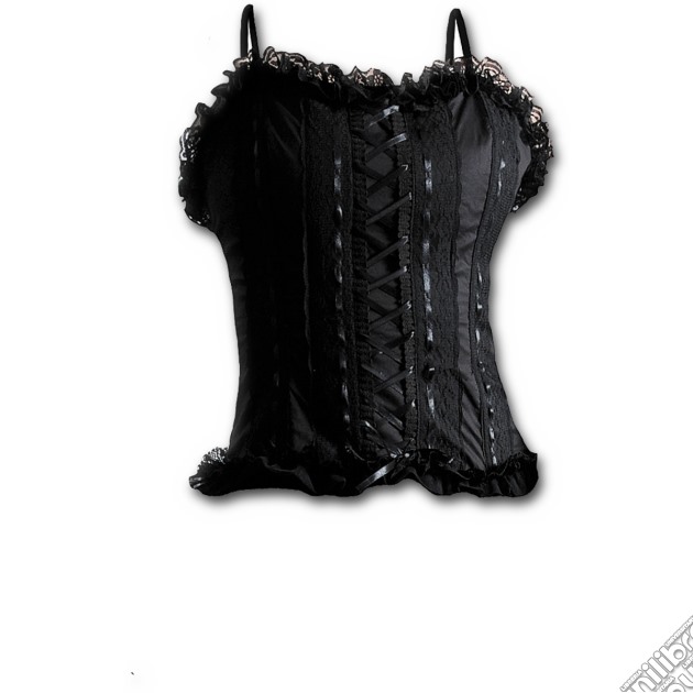 Gothic Elegance - Gothic Lace Corset Black (tg. M) gioco di Spiral Direct