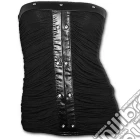 Gothic Elegance - Gathered Tube Top Black (tg. L) giochi