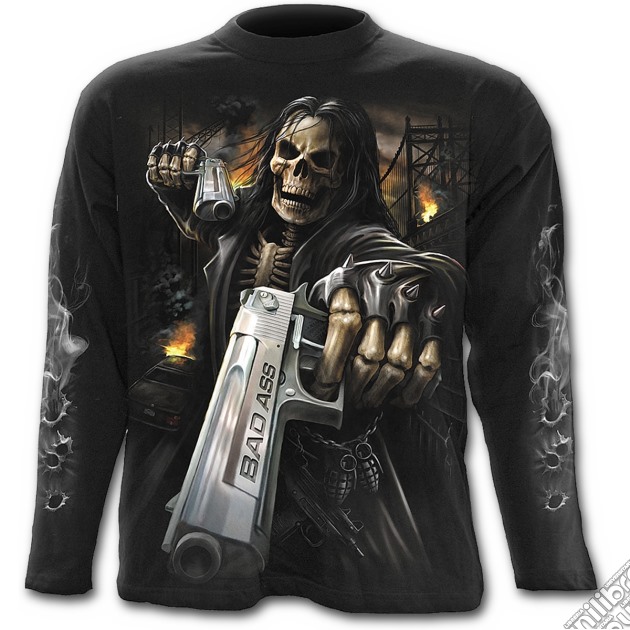 Cold Steel - Longsleeve T-shirt Black (tg. M) gioco di Spiral Direct