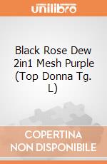 Black Rose Dew 2in1 Mesh Purple (Top Donna Tg. L) gioco di Spiral