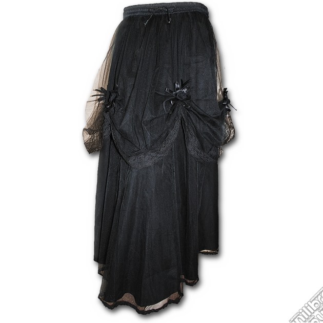 Gothic Elegance - Black Rose Corsage Skirt Black (tg. M) gioco di Spiral Direct