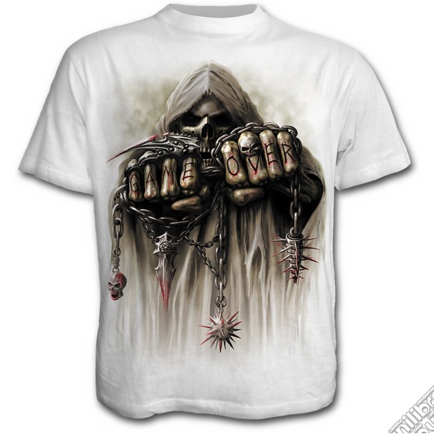 Game Over - T-shirt White (tg. Xl) gioco di Spiral Direct