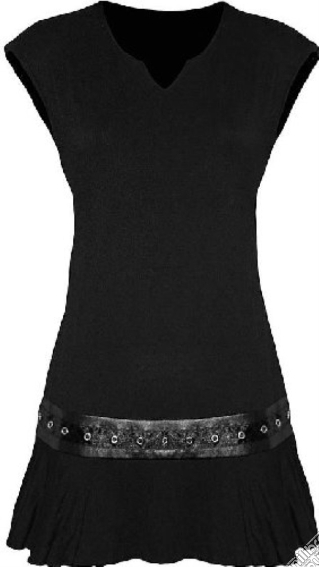 Spiral: Gothic Rock - Stud Waist Mini Dress Black (Abito Donna Tg. M) gioco di Spiral Direct