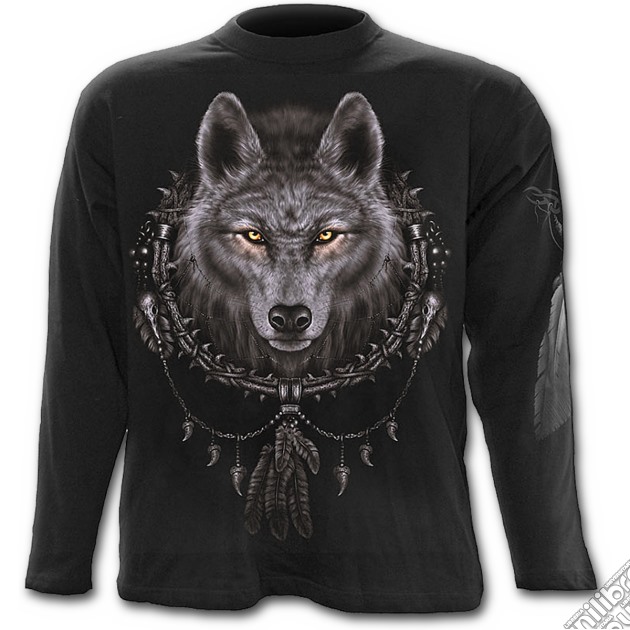 Wolf Dreams - Longsleeve T-shirt Black (tg. L) gioco di Spiral Direct