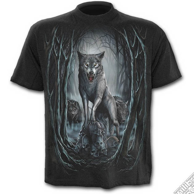 Wolf Nights - T-shirt Black (tg. M) gioco di Spiral Direct