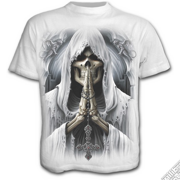 Death Prayer - T-shirt White (tg. L) gioco di Spiral Direct