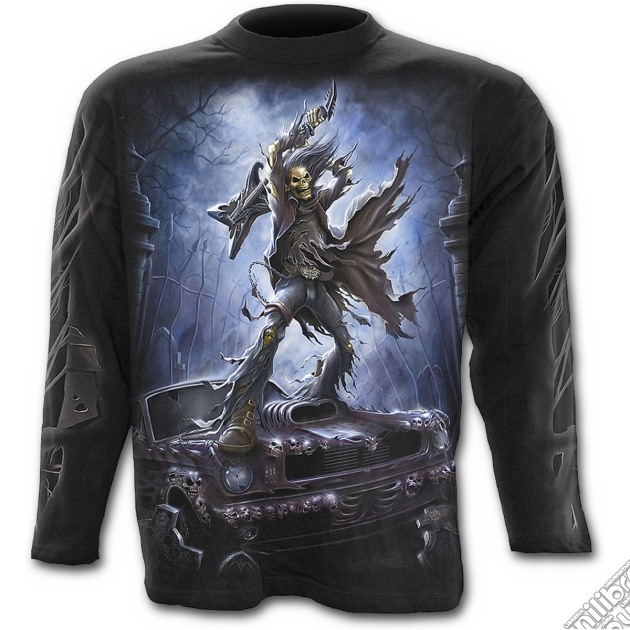 Graveyard Rock - Longsleeve T-shirt Black (tg. M) gioco di Spiral Direct