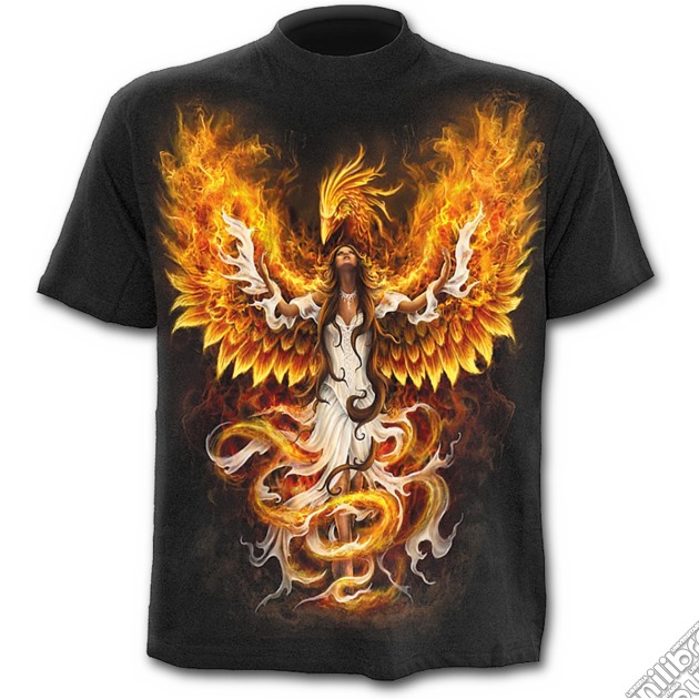 Birth Of The Phoenix - T-shirt Black (tg. Xl) gioco di Spiral Direct