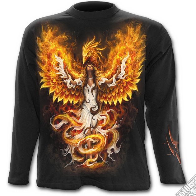 Birth Of The Phoenix - Longsleeve T-shirt Black (tg. L) gioco di Spiral Direct