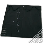Gothic Rock - Side Chains Skirt Black (tg. M) giochi