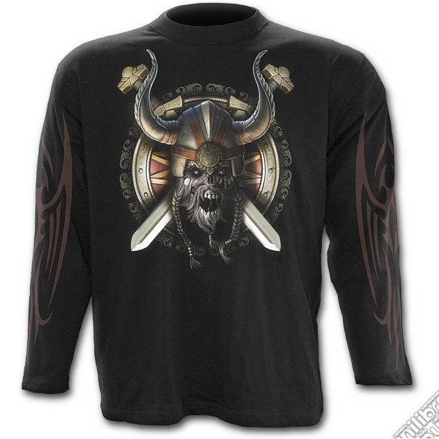 Viking Undead - Longsleeve T-shirt Black (tg. Xxl) gioco di Spiral Direct