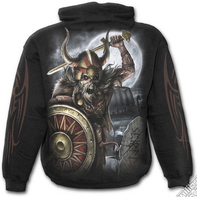 Viking Undead - Hoody Black (tg. L) gioco di Spiral Direct