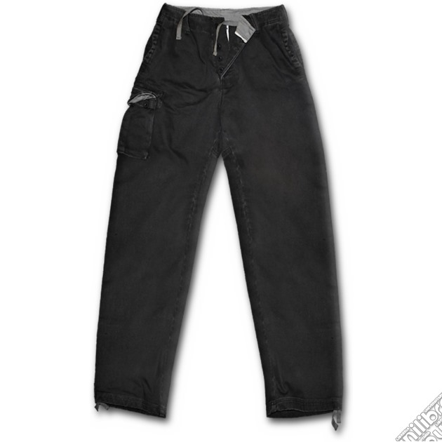 Metal Streetwear - Vintage Cargo Trousers Black (tg. Xxl) gioco di Spiral Direct