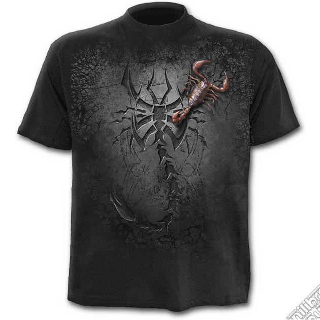 Tribal Scorpion - T-shirt Black (tg. Xxl) gioco di Spiral Direct