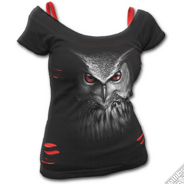 Night Hunter - 2in1 Red Ripped Top Black (tg. M) gioco di Spiral Direct