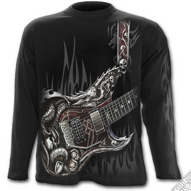 Air Guitar - Longsleeve T-shirt Black (tg. M) gioco di Spiral Direct