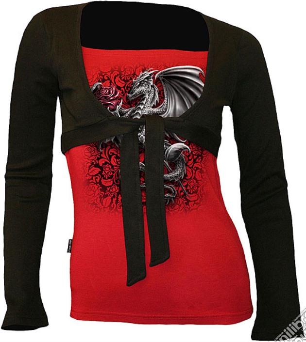Spiral - Dragon Rose (T-Shirt Manica Lunga Donna L) gioco di Spiral Direct