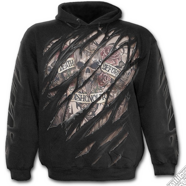 Death Before Dishonour - Hoody Black (tg. M) gioco di Spiral Direct