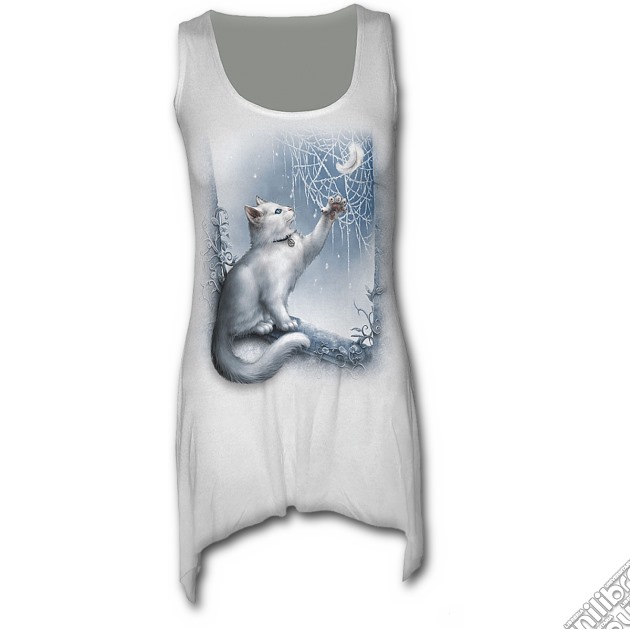 Snow Kitten - Goth Bottom Vest Dress White (tg. Xxl) gioco di Spiral Direct