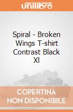 Spiral - Broken Wings T-shirt Contrast Black Xl gioco di Spiral