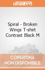 Spiral - Broken Wings T-shirt Contrast Black M gioco di Spiral