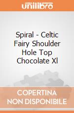Spiral - Celtic Fairy Shoulder Hole Top Chocolate Xl gioco di Spiral