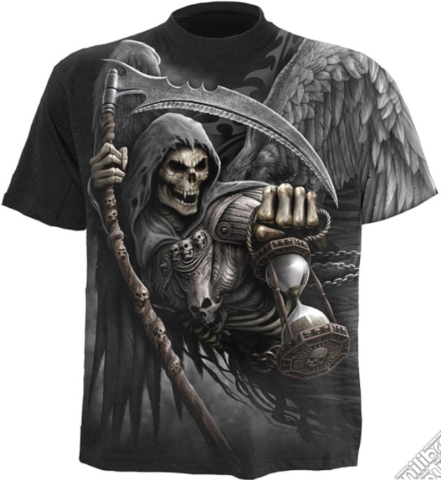 Death Angel Wrap - Allover T-shirt Black (tg. Xl) gioco di Spiral Direct