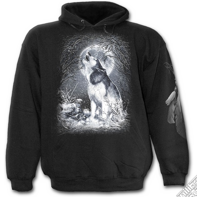 White Wolf - Kids Hoody Black (tg. S) gioco di Spiral Direct